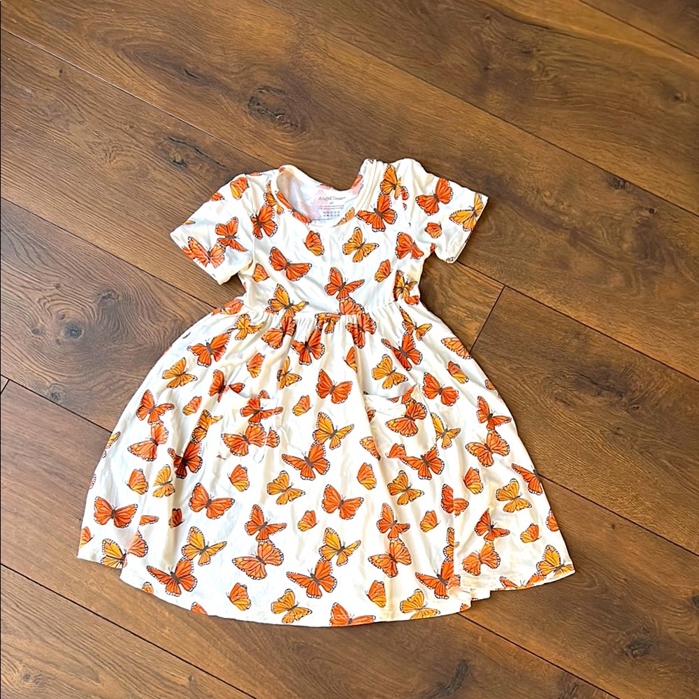 Like new Angel Dear S/S Dress, 4T 🦋